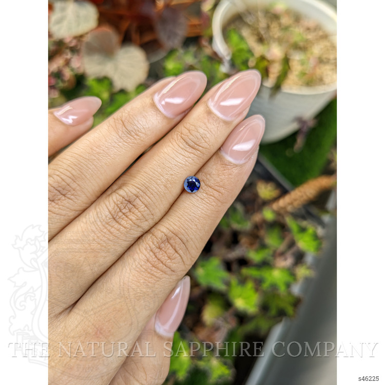 0.48 Ct. Blue Sapphire from Ceylon (Sri Lanka)