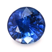 0.52 Ct.Tw. Round Sapphire