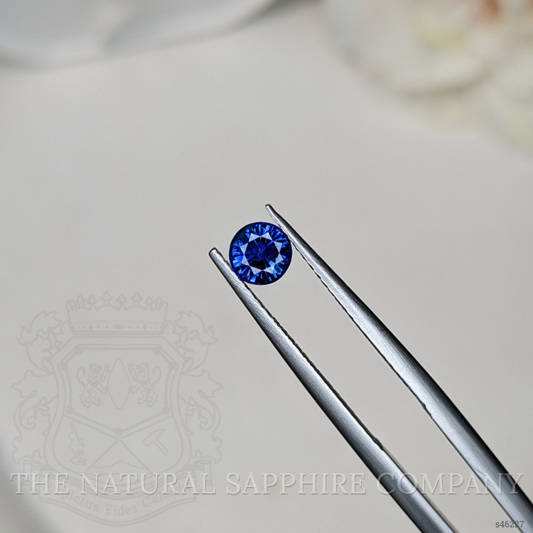 0.52 Ct. Blue Sapphire from Ceylon (Sri Lanka)