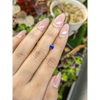 0.42 Ct. Blue Sapphire from Ceylon (Sri Lanka) Life Style