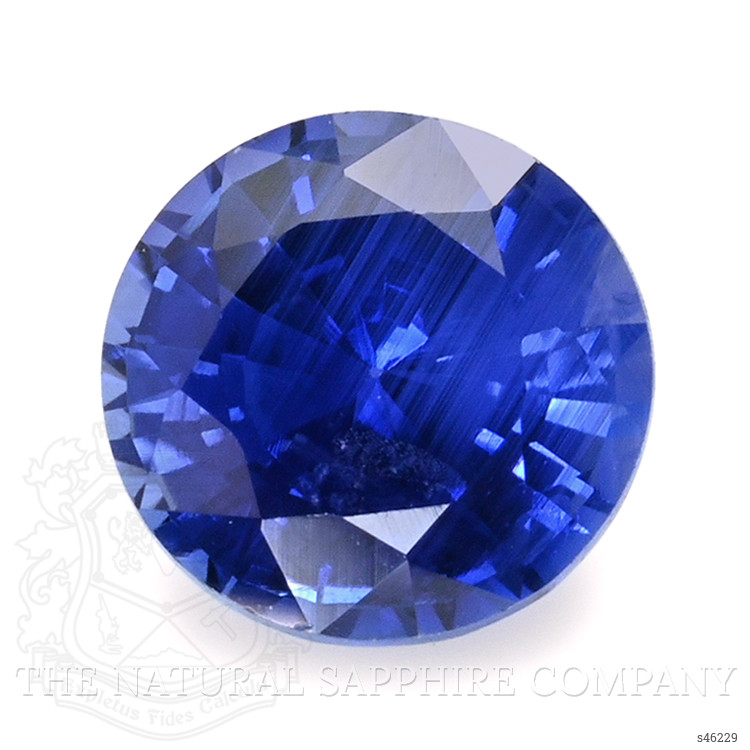0.55 Ct. Blue Sapphire from Ceylon (Sri Lanka)
