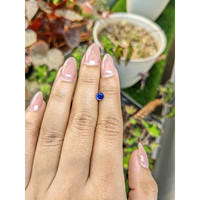 0.55 Ct. Blue Sapphire from Ceylon (Sri Lanka) Life Style