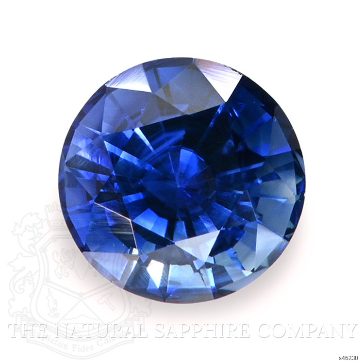 0.58 Ct. Blue Sapphire from Ceylon (Sri Lanka)
