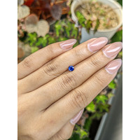 0.58 Ct. Blue Sapphire from Ceylon (Sri Lanka) Life Style