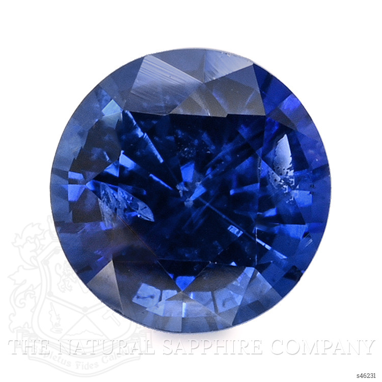 0.46 Ct. Blue Sapphire from Ceylon (Sri Lanka)