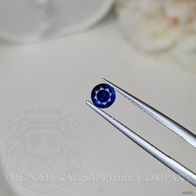 0.67 Ct. Blue Sapphire from Ceylon (Sri Lanka)