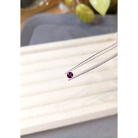 0.31 Ct. Pinkish Purple Sapphire from Ceylon (Sri Lanka) Life Style