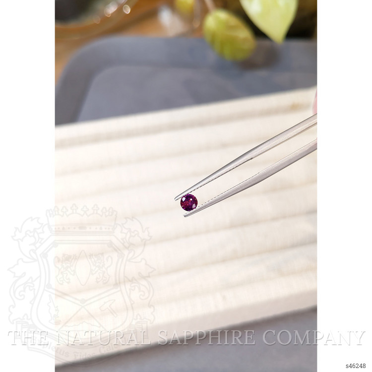 0.31 Ct. Pinkish Purple Sapphire from Ceylon (Sri Lanka)