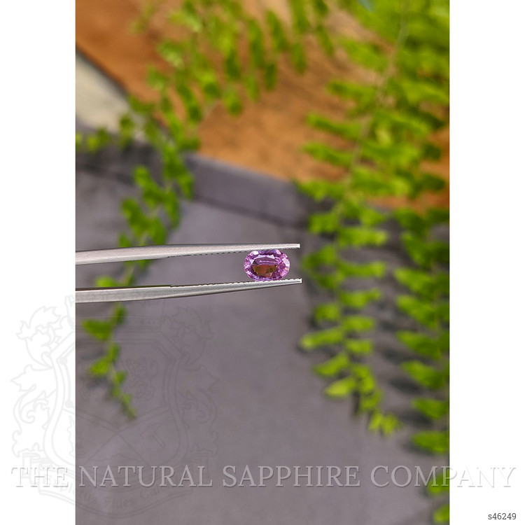0.72 Ct. Pink Sapphire from Ceylon (Sri Lanka)