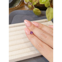 1.01 Ct. Pinkish Purple Sapphire from Ceylon (Sri Lanka) Life Style
