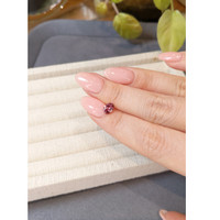 0.95 Ct. Reddish Pink Sapphire from Ceylon (Sri Lanka) Life Style