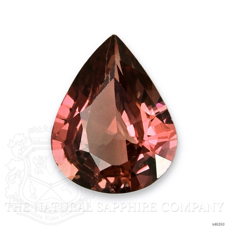 0.86 Ct. Reddish Pink Sapphire from Ceylon (Sri Lanka)