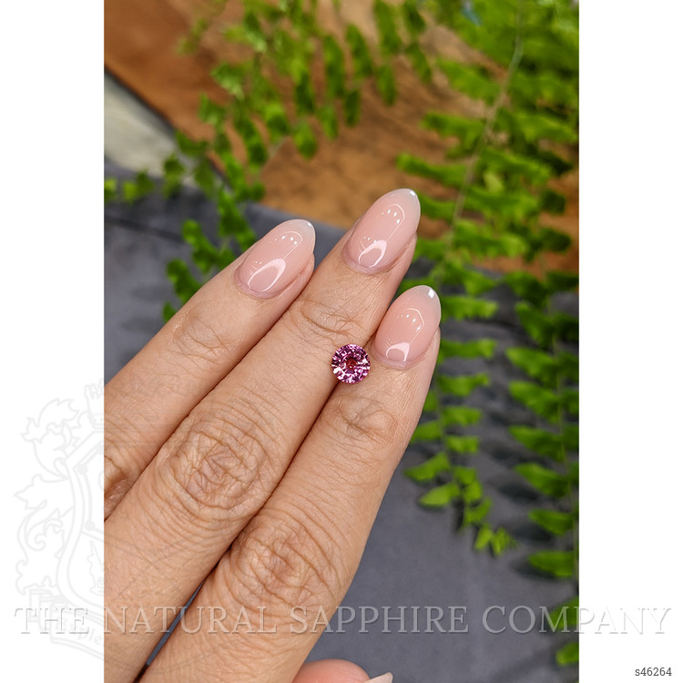 0.85 Ct. Pinkish Purple Sapphire from Ceylon (Sri Lanka)