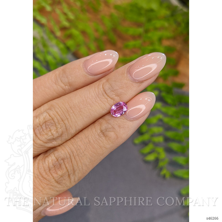 0.86 Ct. Pink Sapphire from Ceylon (Sri Lanka)