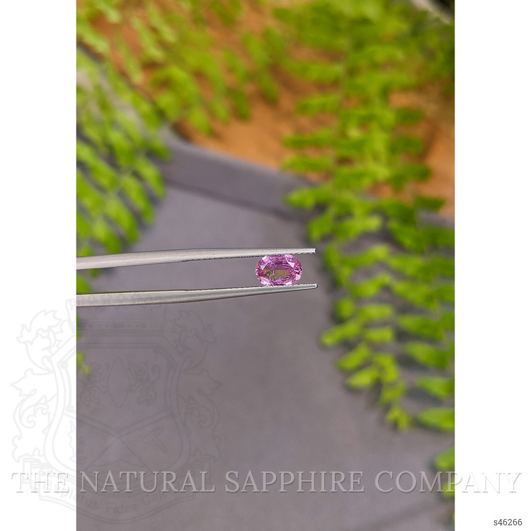 0.86 Ct. Pink Sapphire from Ceylon (Sri Lanka)