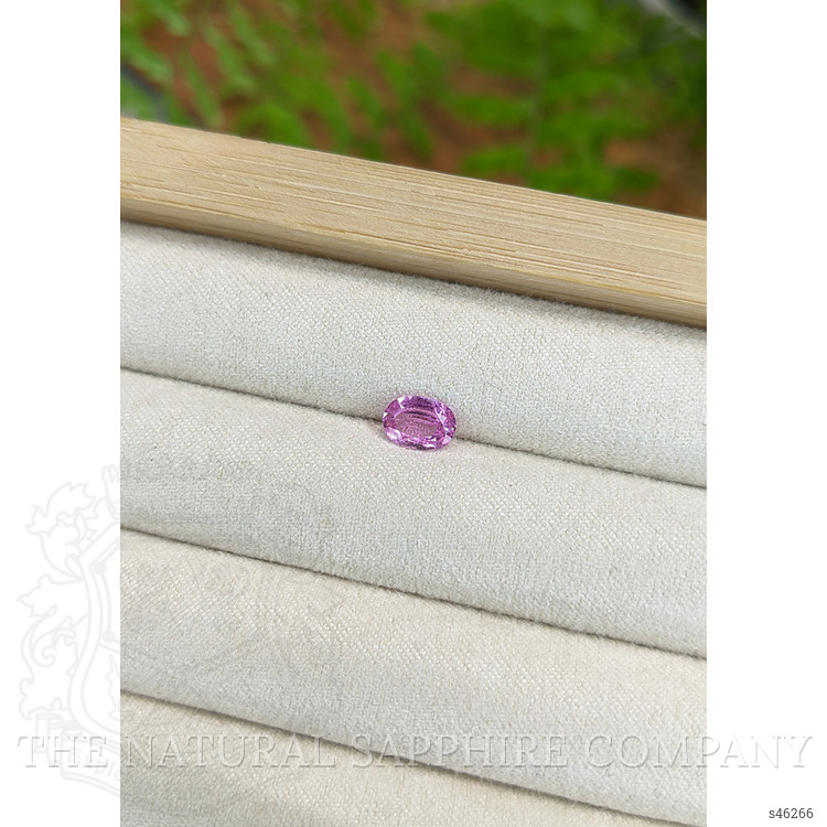 0.86 Ct. Pink Sapphire from Ceylon (Sri Lanka)