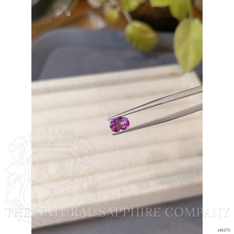 0.80 Ct. Pink Sapphire from Ceylon (Sri Lanka)