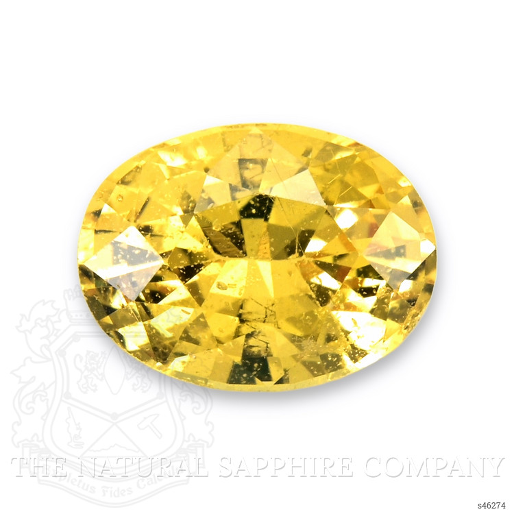 0.94 Ct. Yellow Sapphire from Ceylon (Sri Lanka)
