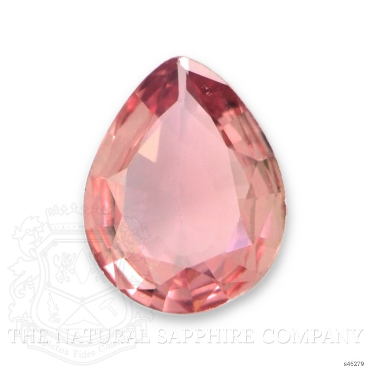 0.47 Ct. Peach Sapphire from Ceylon (Sri Lanka)