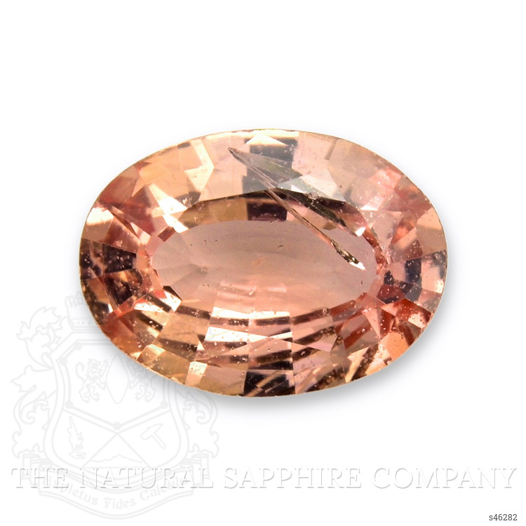 0.62 Ct. Padparadscha Sapphire from Ceylon (Sri Lanka)