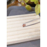 0.62 Ct. Padparadscha Sapphire from Ceylon (Sri Lanka) Life Style