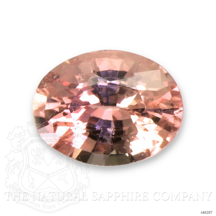 0.70 Ct. Peach Sapphire from Ceylon (Sri Lanka)