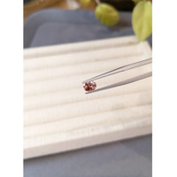 0.70 Ct. Peach Sapphire from Ceylon (Sri Lanka) Life Style