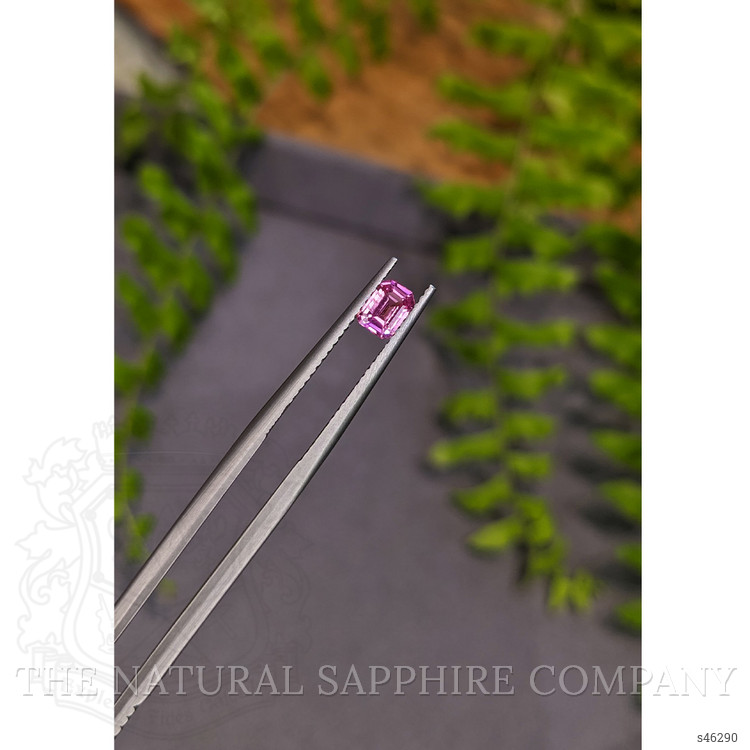 0.52 Ct. Purplish Pink Sapphire from Ceylon (Sri Lanka)