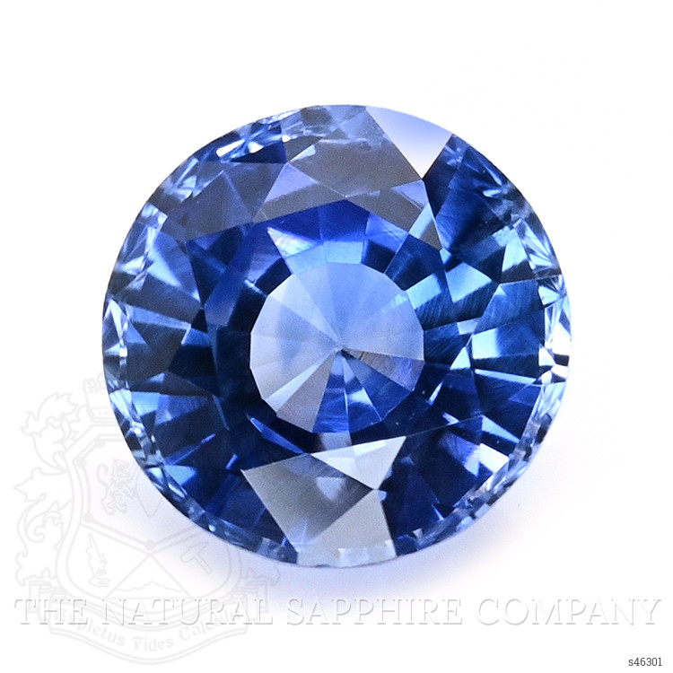 0.71 Ct. Blue Sapphire from Ceylon (Sri Lanka)