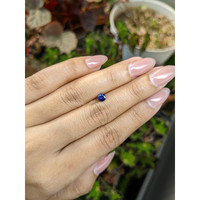 0.48 Ct. Blue Sapphire from Ceylon (Sri Lanka) Life Style