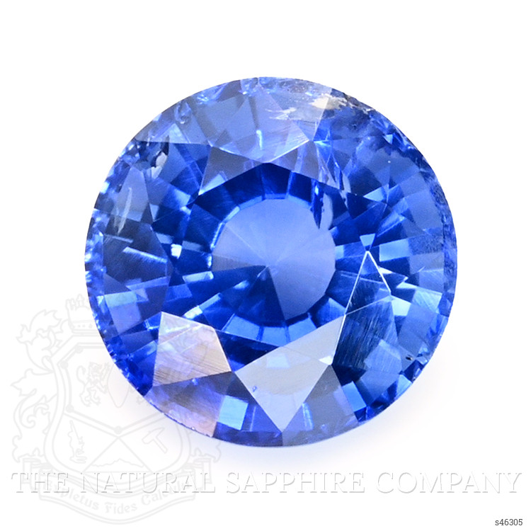 0.62 Ct. Blue Sapphire from Ceylon (Sri Lanka)
