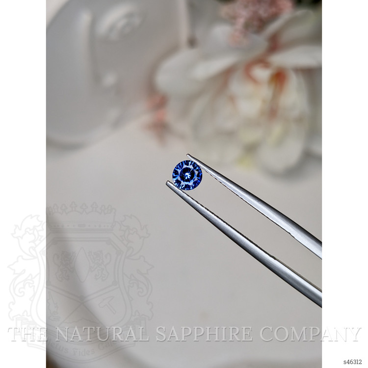 0.44 Ct. Blue Sapphire from Ceylon (Sri Lanka)