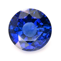 0.54 Ct.Tw. Round Sapphire