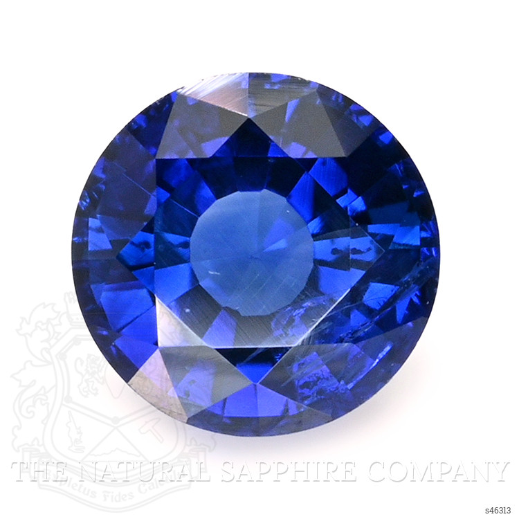 0.54 Ct. Blue Sapphire from Ceylon (Sri Lanka)