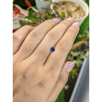 0.54 Ct. Blue Sapphire from Ceylon (Sri Lanka) Life Style