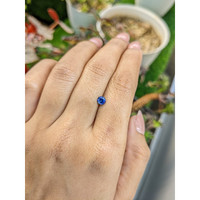0.48 Ct. Blue Sapphire from Ceylon (Sri Lanka) Life Style