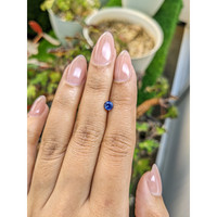 0.48 Ct. Blue Sapphire from Ceylon (Sri Lanka) Life Style