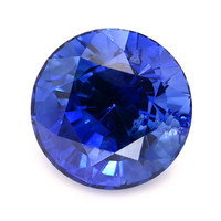 0.61 Ct.Tw. Round Sapphire