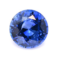 0.54 Ct.Tw. Round Sapphire