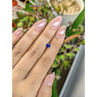 0.54 Ct. Blue Sapphire from Ceylon (Sri Lanka) Life Style