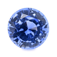 0.54 Ct.Tw. Round Sapphire