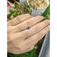 0.54 Ct. Blue Sapphire from Ceylon (Sri Lanka) Life Style