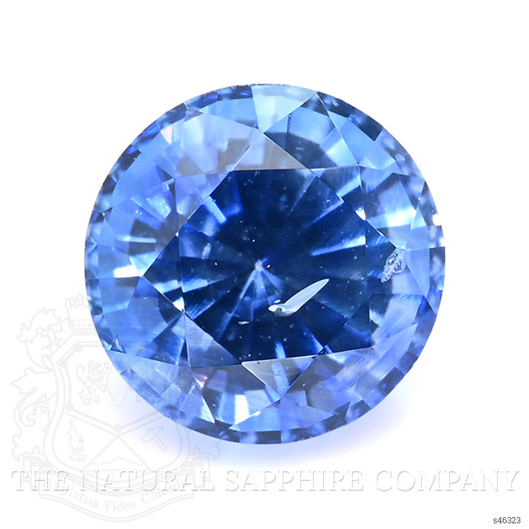 0.59 Ct. Blue Sapphire from Ceylon (Sri Lanka)