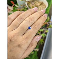 0.51 Ct. Blue Sapphire from Ceylon (Sri Lanka) Life Style