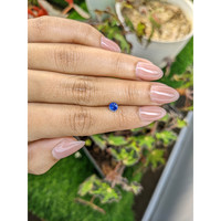 0.51 Ct. Blue Sapphire from Ceylon (Sri Lanka) Life Style