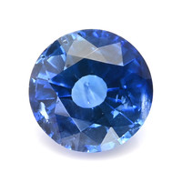 0.52 Ct.Tw. Round Sapphire