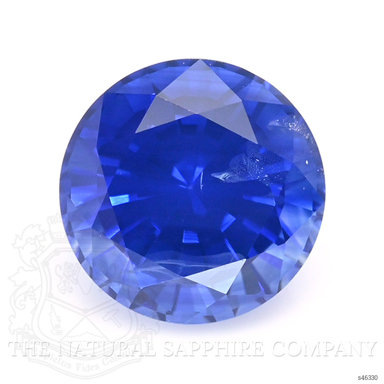 0.58 Ct. Blue Sapphire from Ceylon (Sri Lanka)