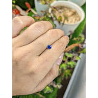 0.60 Ct. Blue Sapphire from Ceylon (Sri Lanka) Life Style