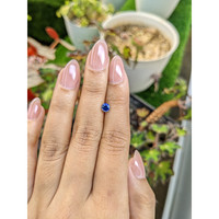 0.60 Ct. Blue Sapphire from Ceylon (Sri Lanka) Life Style