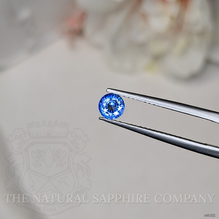 0.62 Ct. Blue Sapphire from Ceylon (Sri Lanka)